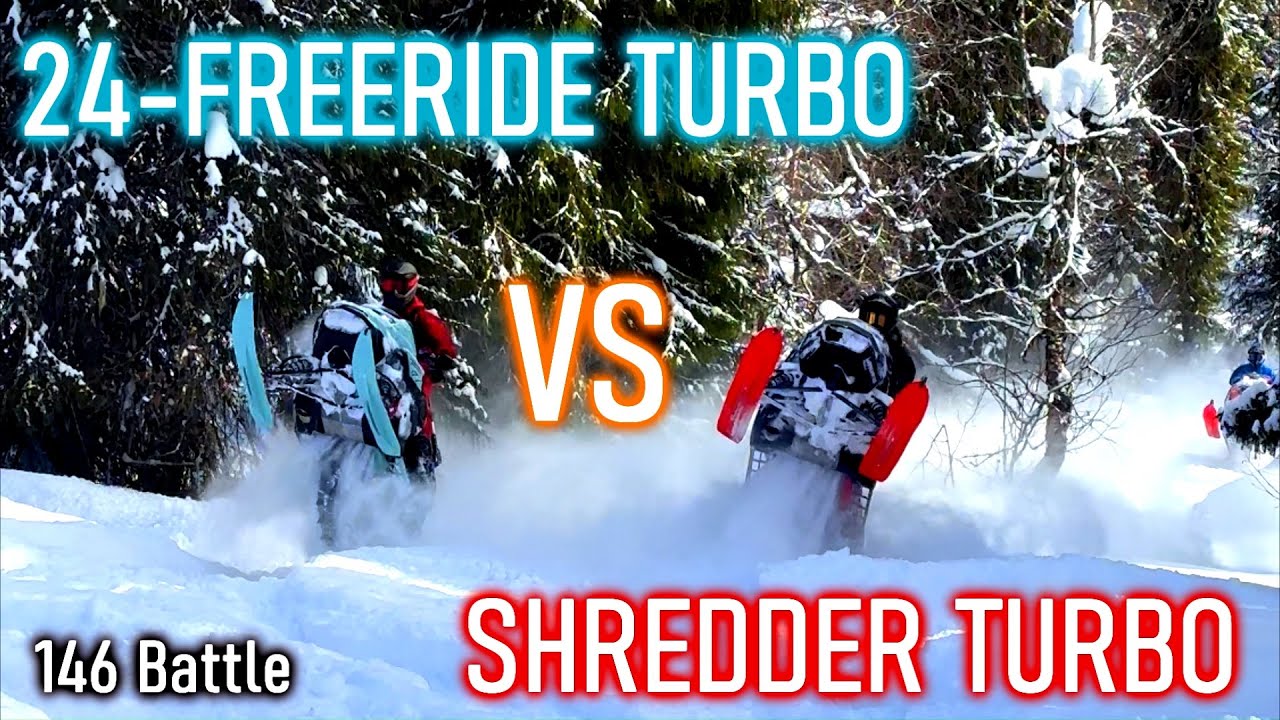 Freeride or Shredder? 146 TURBO Never stops wheelie...