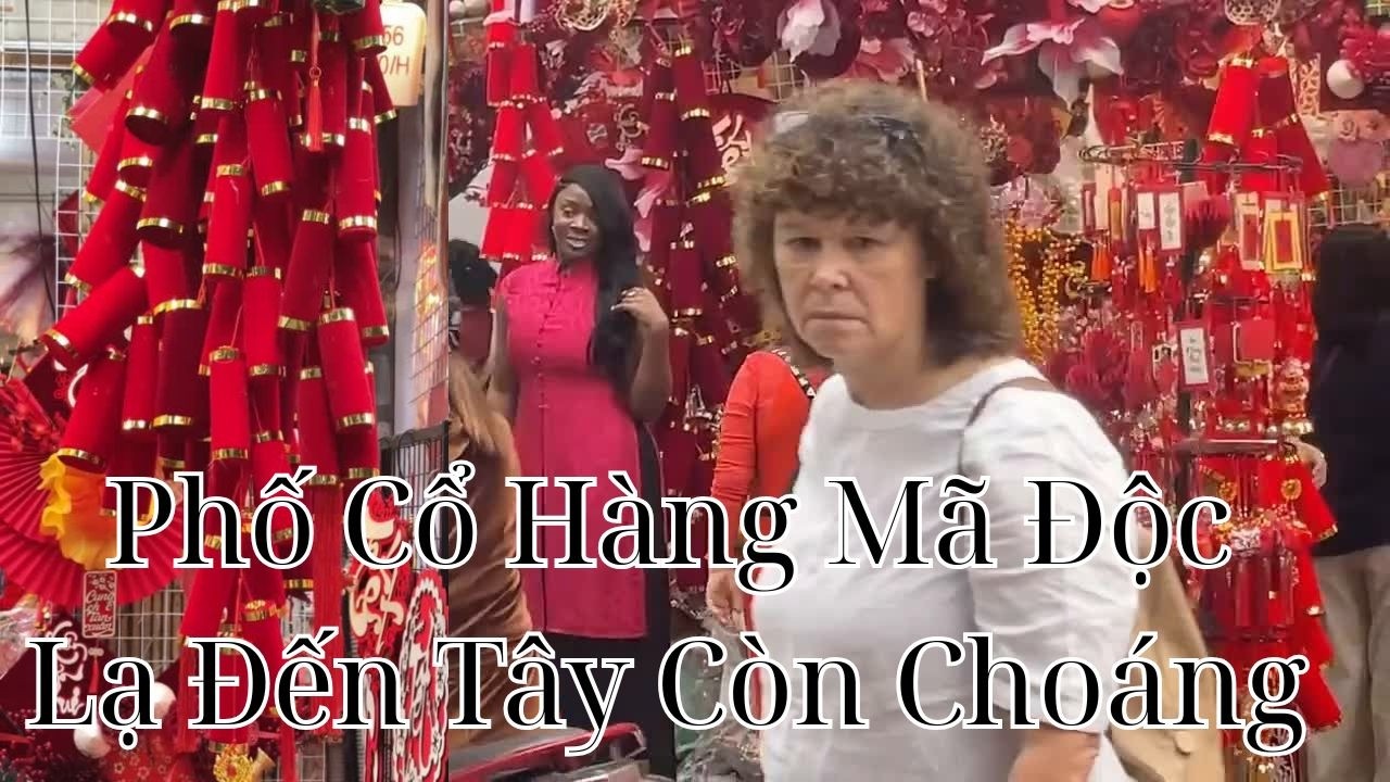 Sắc Xuân Bính Ngọ - 2026 Hôi Chợ Thu Hút Nhiều Gái Tây Tới Xem