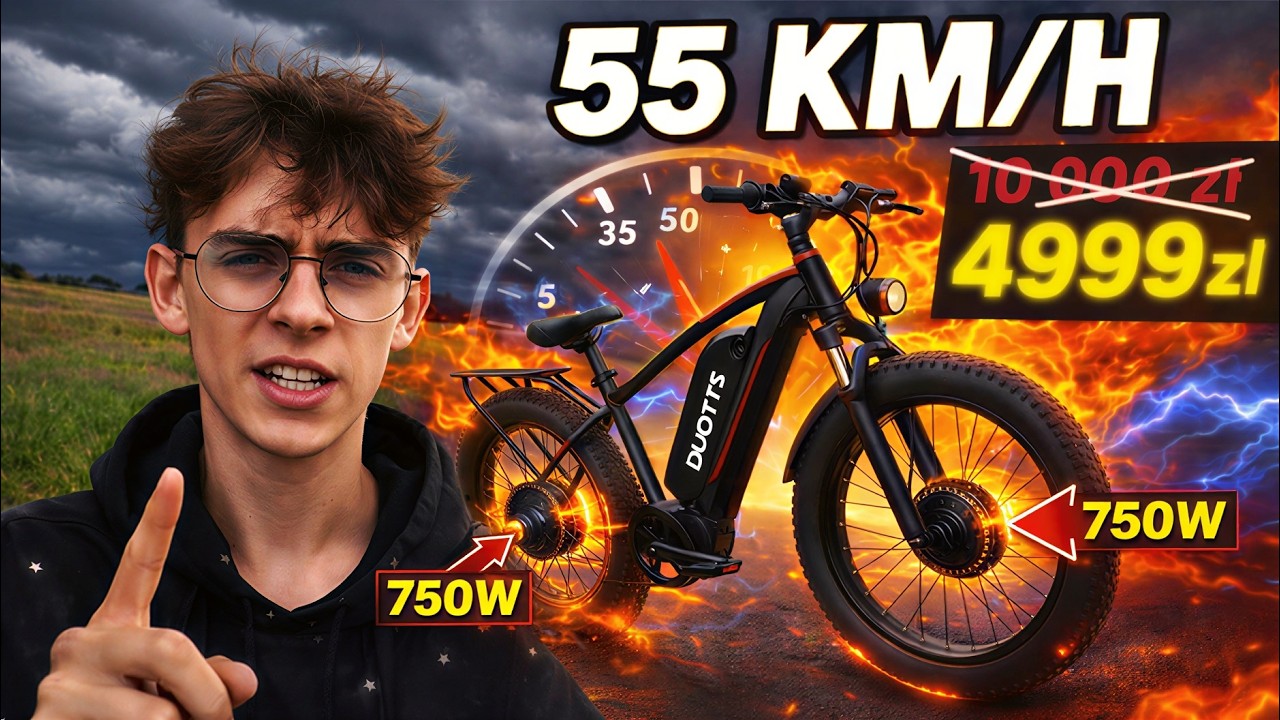 Duotts S26 – najlepszy rower elektryczny do 5000 zł? Recenzja i test