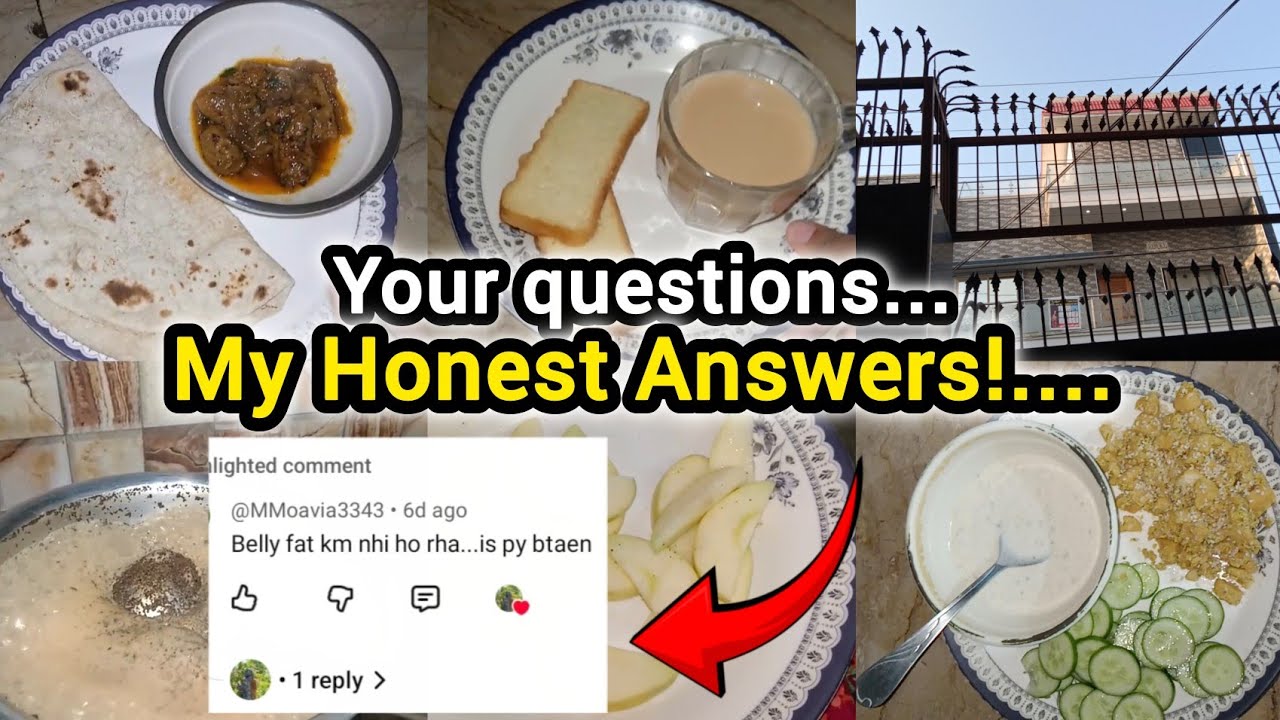 Answering Your Diet Questions 🍴 | My Honest Weight Loss Talk in Pakistan