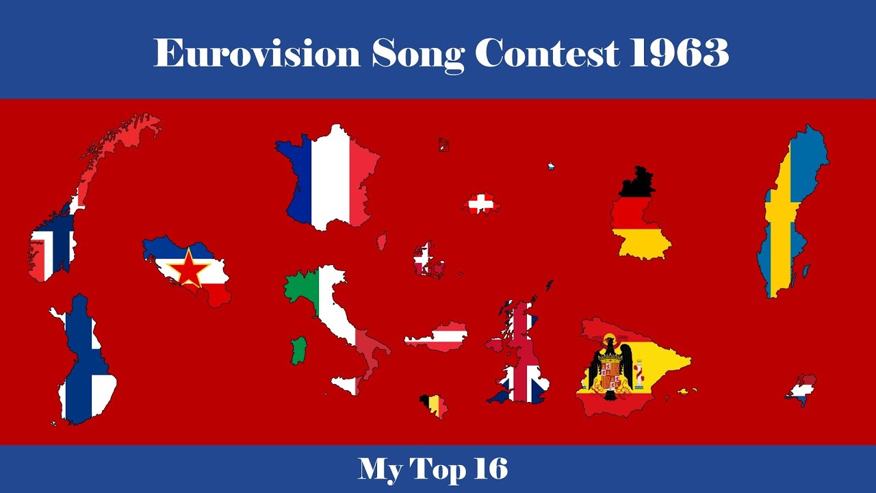 Eurovision 1963 - My Top 16