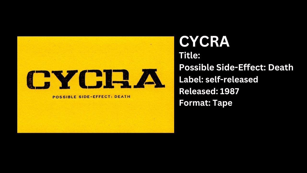 CYCRA - Donvan´s Brain (Demotape, Possible Side-Effect: Death, 1987)