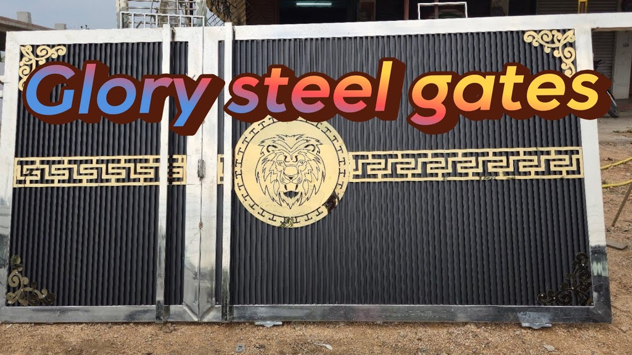 Latest model gates 👌 2025 aluminum profile gate
