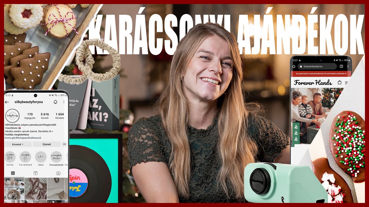 KARÁCSONYI AJÁNDÉKÖTLETEK