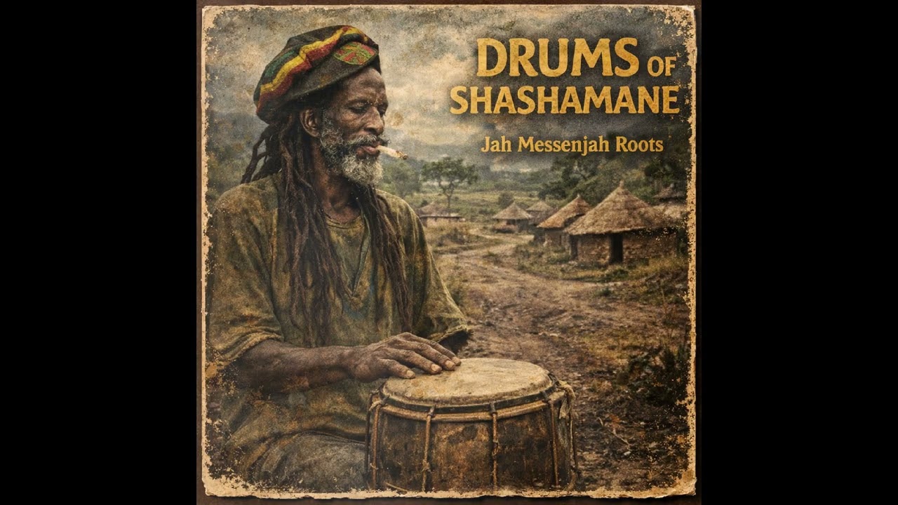 Roots Reggae (1974) [Unreleased Album] JAH MESSENJAH ROOTS – Drums of Shashamane