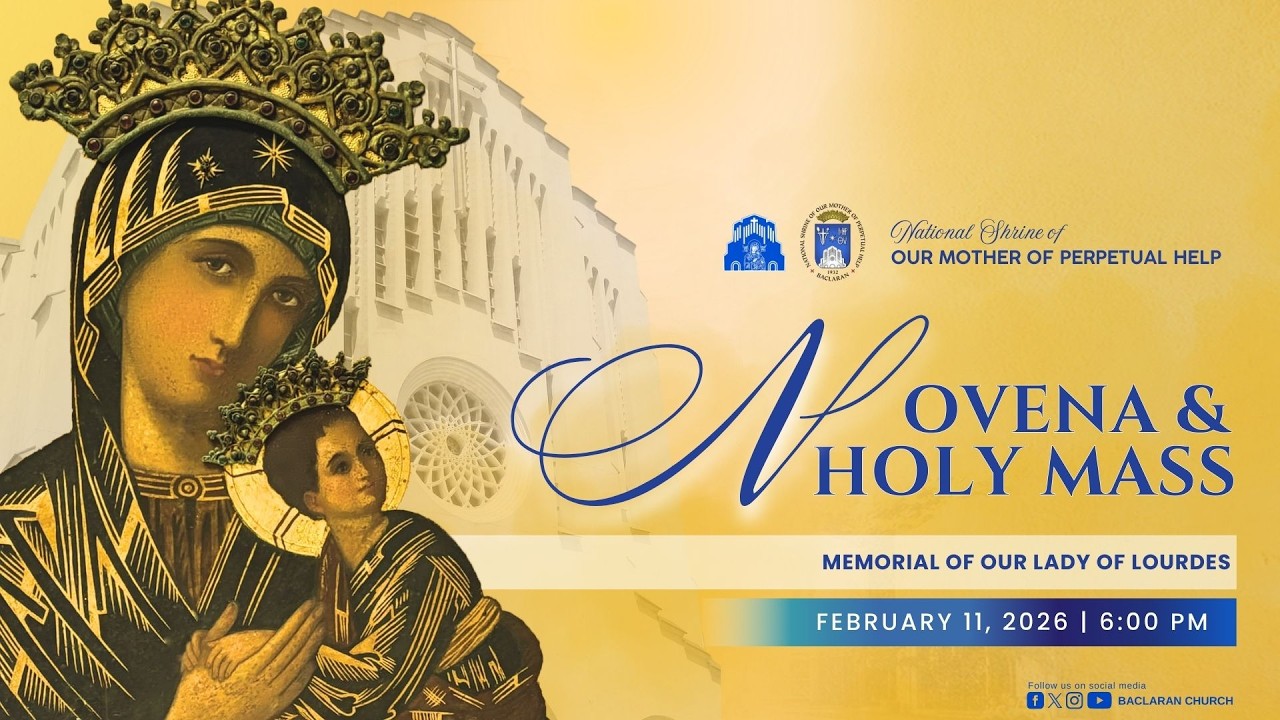 Baclaran Church: Memorial of Our Lady of Lourdes