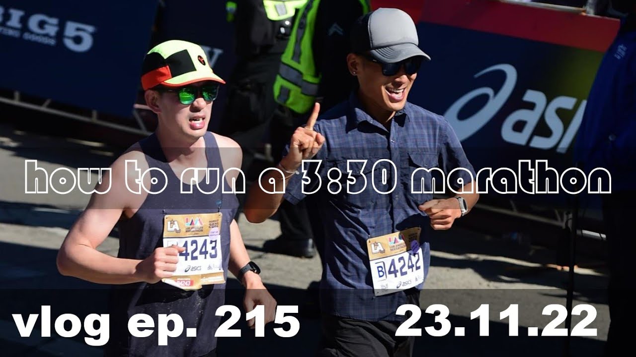 HOW TO RUN A 330 #marathon - AHRC Marathon Training Vlog Ep 215