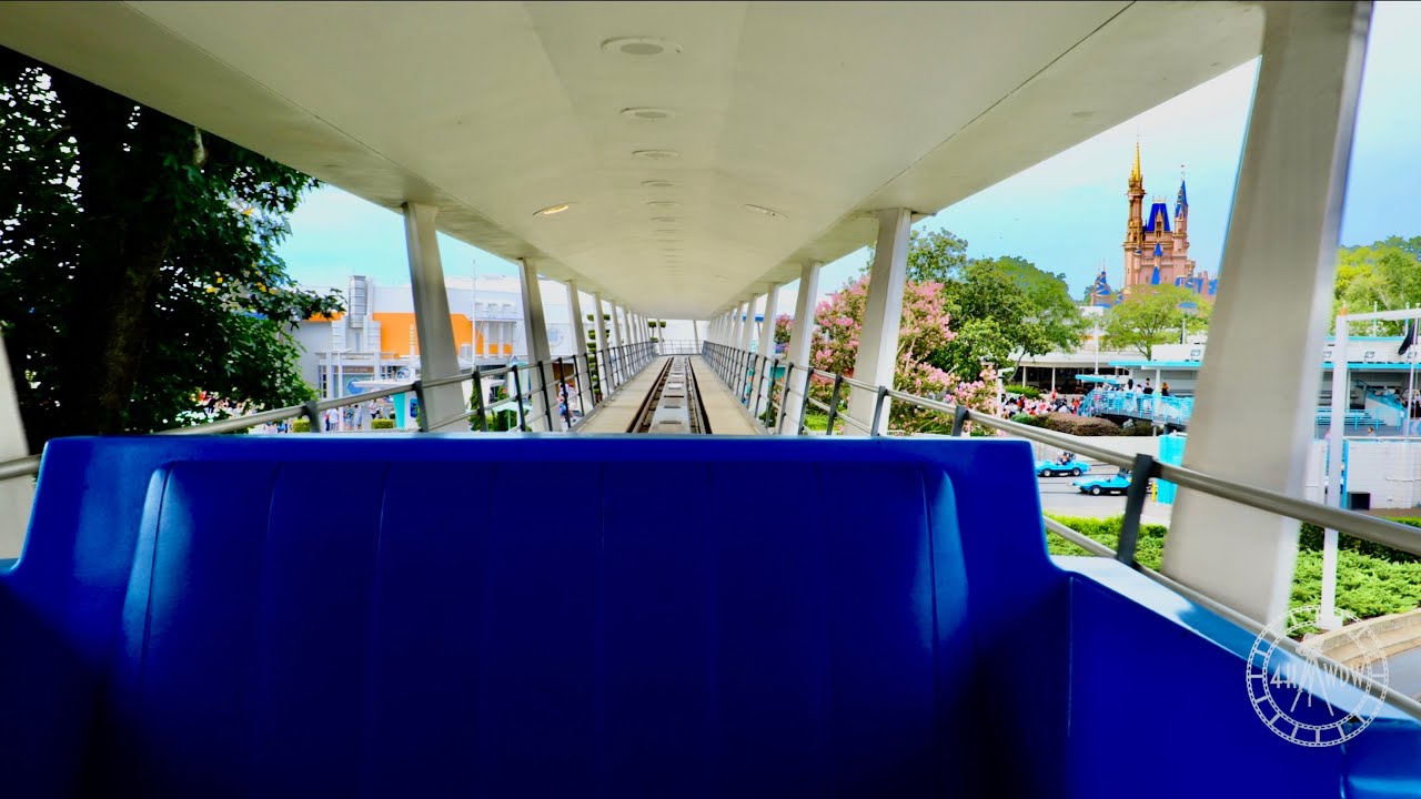 Magic Kingdom TTA PeopleMover НОВЫЙ КОММЕНТАРИЙ 2022: аттракцион в формате 4K | Walt Disney World...