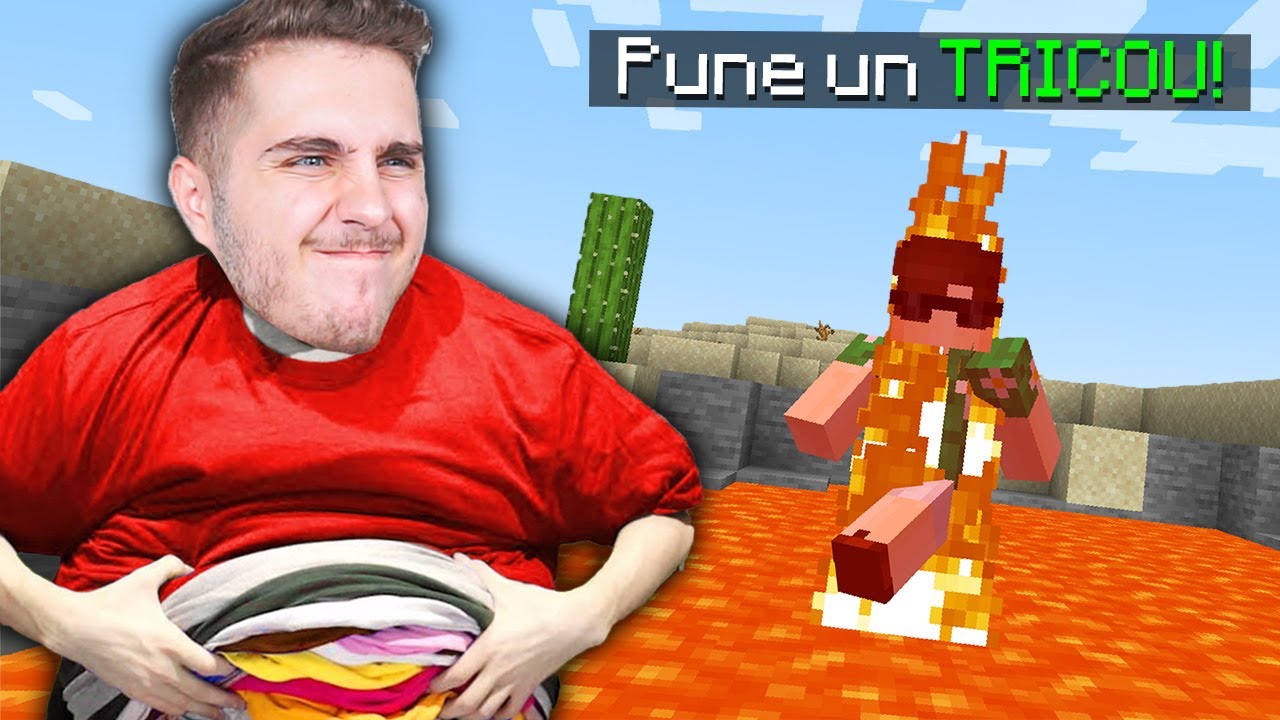 1 MINUT = 1 TRICOU in MINECRAFT !