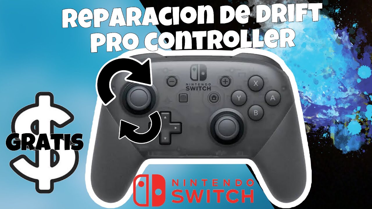 como reparar el drift de tu CONTROL PRO sin gastar un solo peso, Nintendo switch