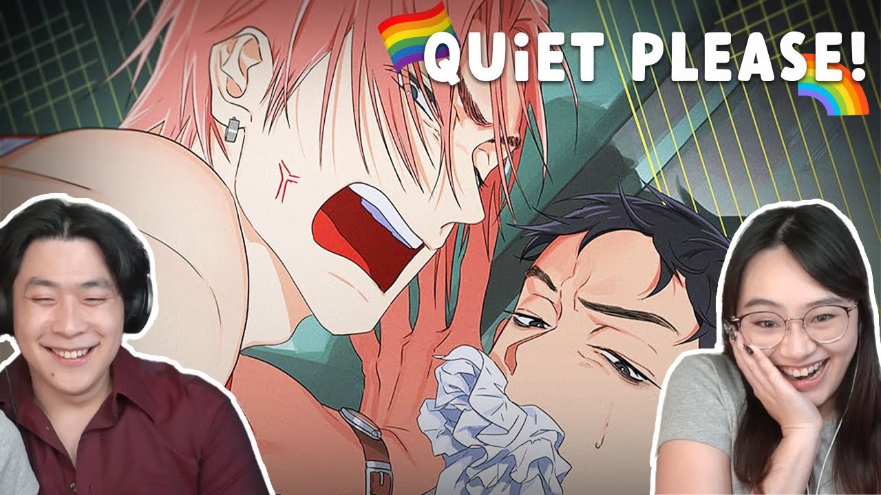 🏳️‍🌈 Реакция двух бисексуалов на песню «Тишина, пожалуйста!» (BL от Qmeng & Vivinos)