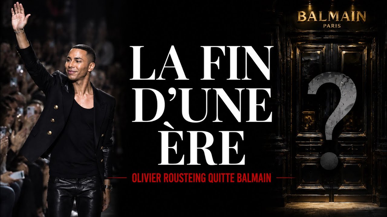 Est-ce que Balmain survira au départ d’Olivier Rousteing ?