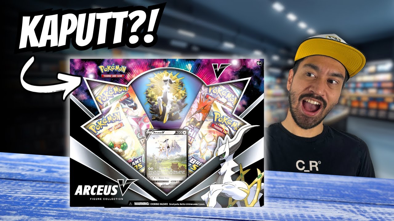 Aus dieser BESCHÄDIGTEN Arceus Box habe ich DAS gezogen!