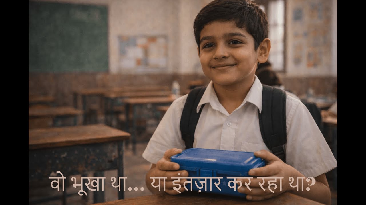 उसने अपना टिफ़िन क्यों बंद रखा?| एक छोटी कहानी जो दिल छू जाए #cartoon #bedtimestories #moralstories