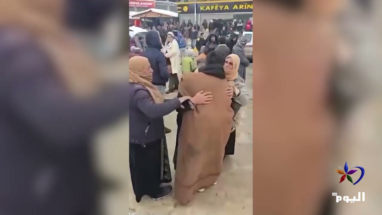 كوباني.. الأهالي يستقبلون مقاتلين قسد الذين وصلوا من سجن الأقطان بريف الرقة