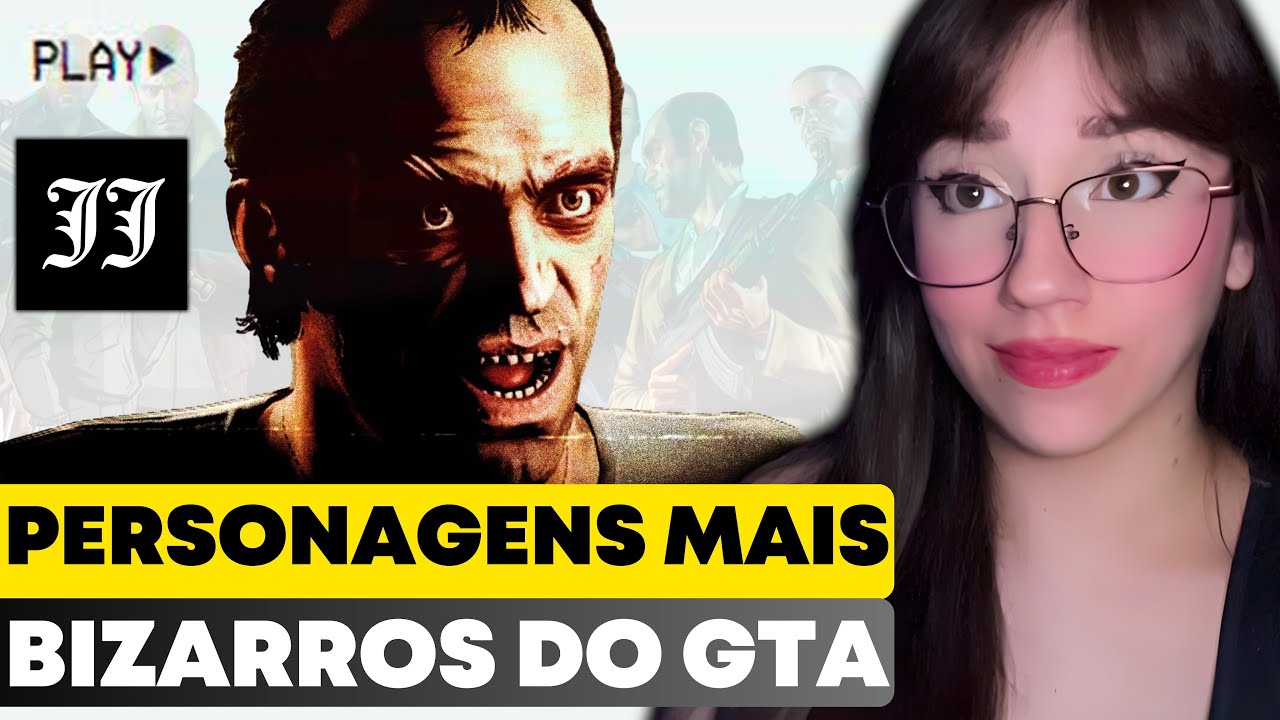 REACT | OS PERSONAGENS MAIS BIZARROS DO GTA - JJ