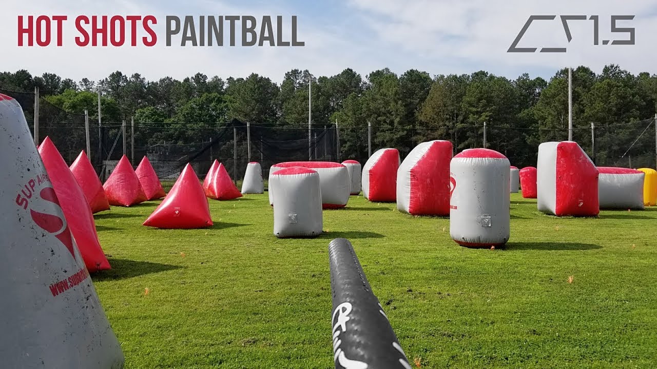 Hot Shots Paintball  - CS1.5 Speedball Gameplay
