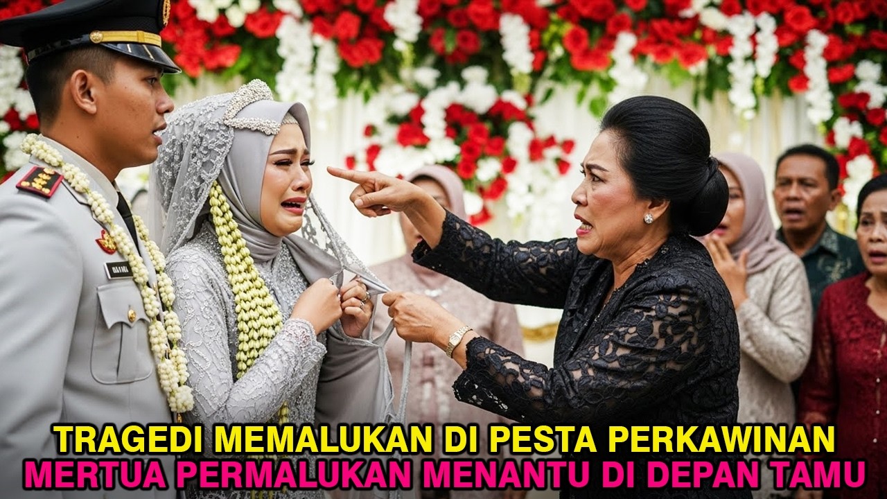 TRAGEDI DI PESTA PERKAWINAN💔Mertua Permalukan Menantu Wanita Didepan Para Tamu Undangan Gara-gara..