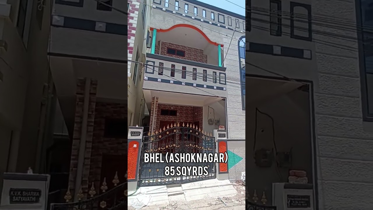 85 sqyrds @ ashoknagar(BHEL) , G+1 BRAND NEW, PRICE, 80 LAKS NAGOTAIBLE.