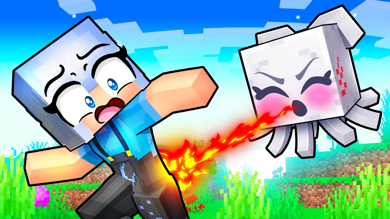 Getting Revenge as a HAPPY GHAST in Minecraft!