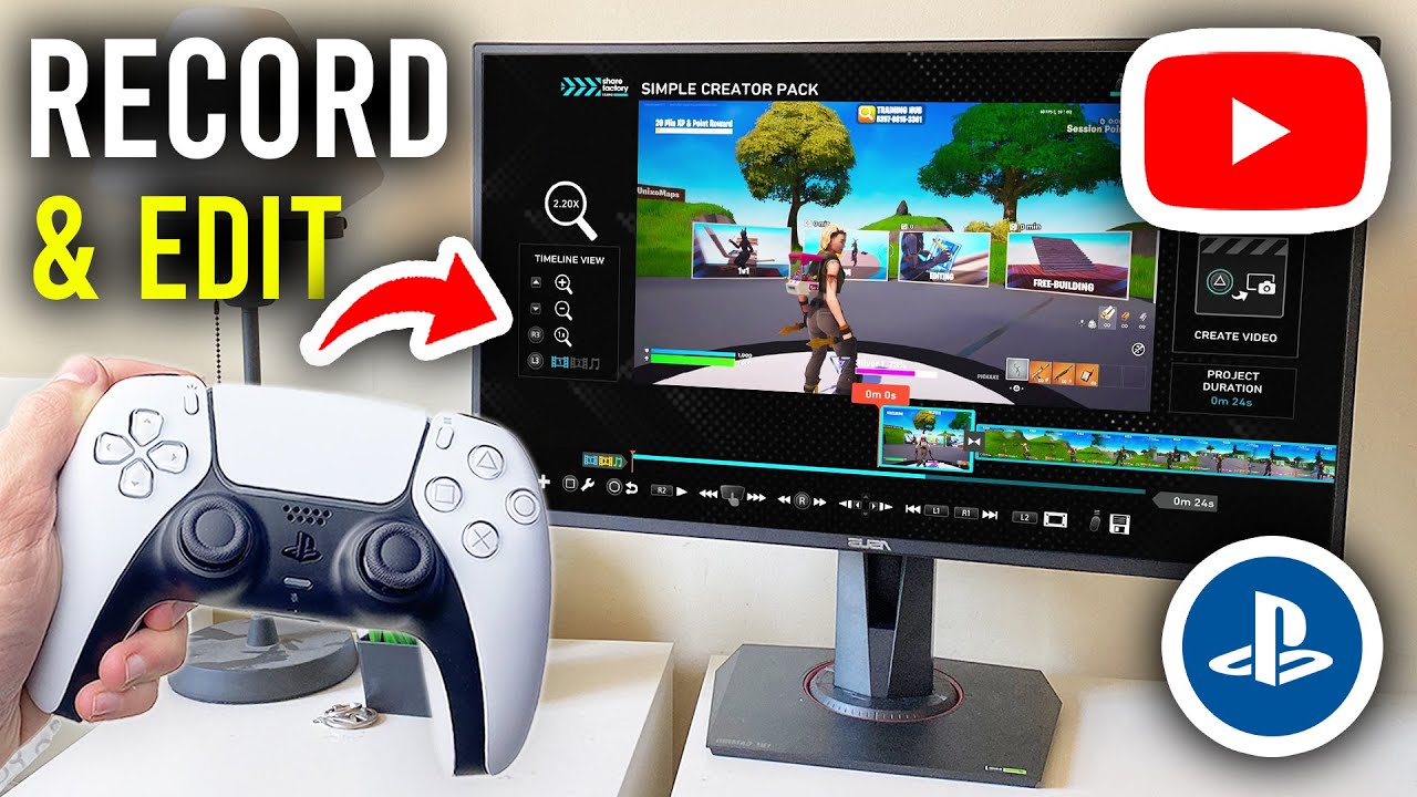 How To Record and Edit PS5 Videos For YouTube - Step By Step