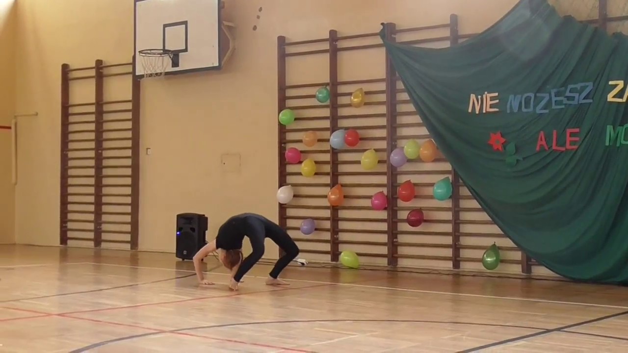 Moja solówka akrobatyczna w szkole