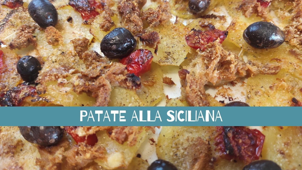Cucinerai sempre le patate così PATATE ALLA SICILIANA #foodlover #potatorecipe #sicilia