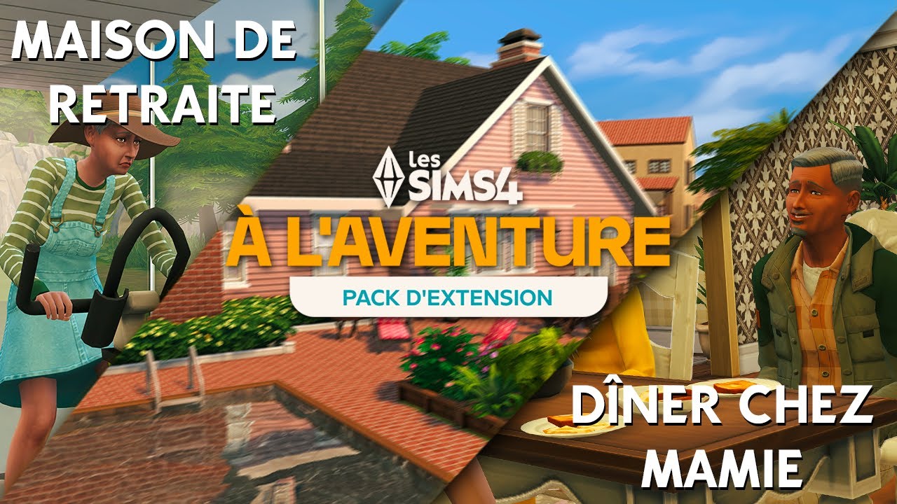 Venez on teste PLEIN d’escapades sur le pack “À l’aventure” 🏕️ | SIMS 4