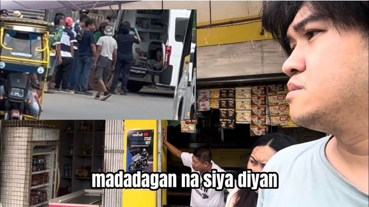 Maliligo sana kami sa ilog Biglang gumuho ang lupa isa manggagawa nadaganan 😳🫣 