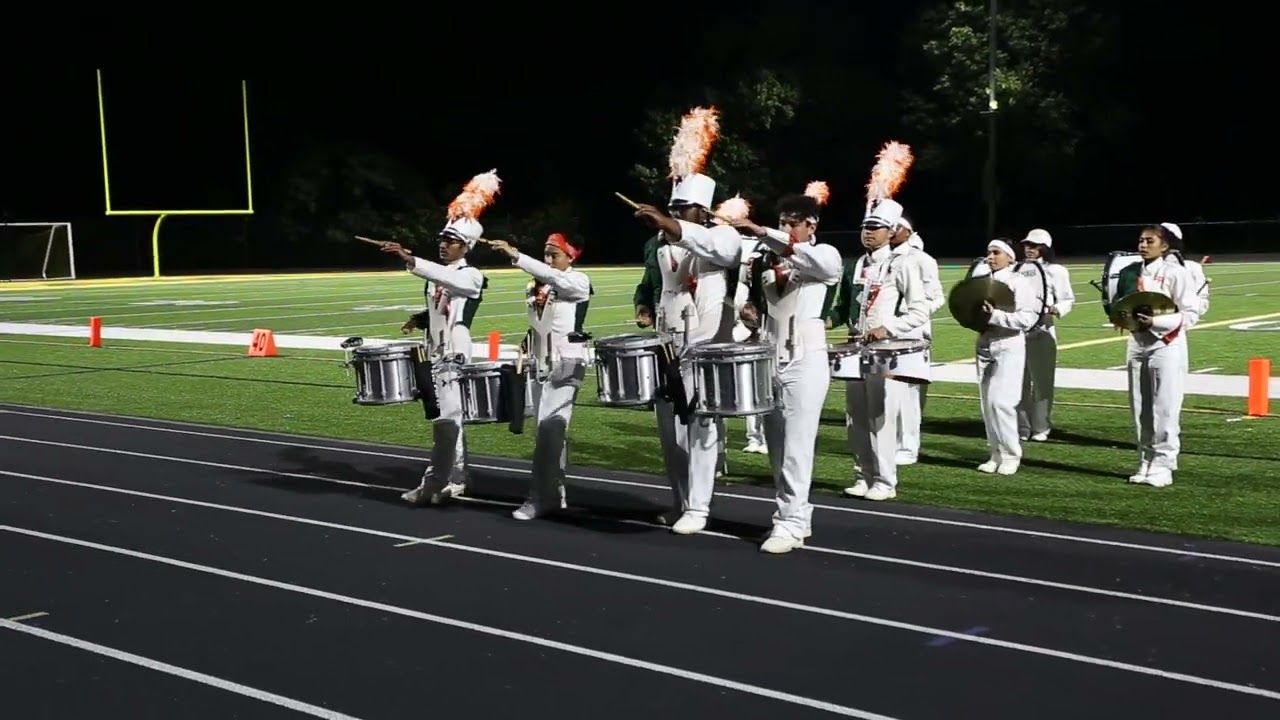 East Ramapo Marching Band Drumline Presentation 10/08/22