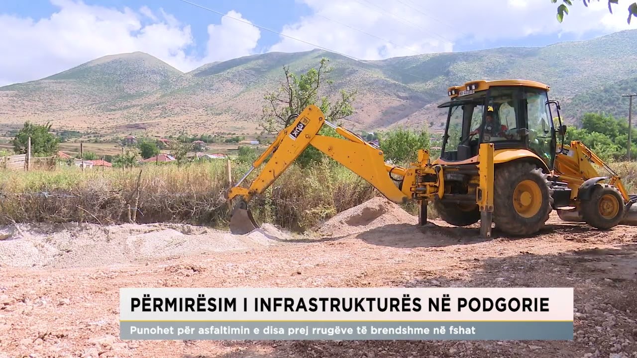 Podgorie, punohet për asfaltimin e disa prej rrugëve të brendshme në fshat