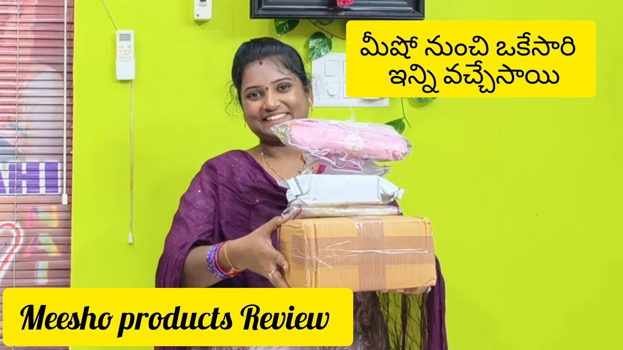 //Below 1000 meesho products Review superb quality// link community lo Estha check cheseyandi 