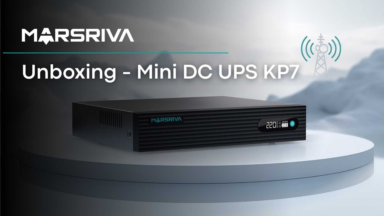 Unboxing -  Marsriva Mini DC UPS KP7