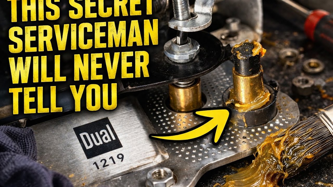 Dual 1219 Turntable Automatic Start/Stop Repair Part 2