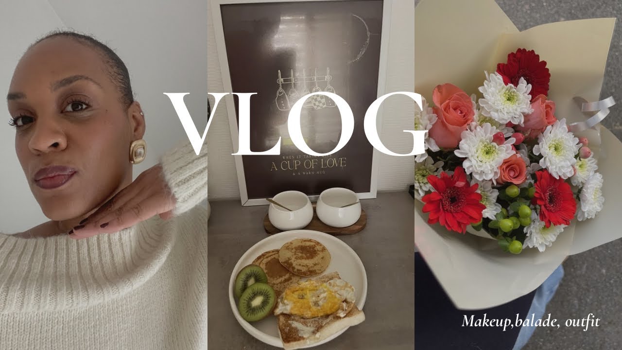 VLOG : GRWM + OUTFIT + ROUTINE SIMPLE VISAGE |LIFESTYLE 