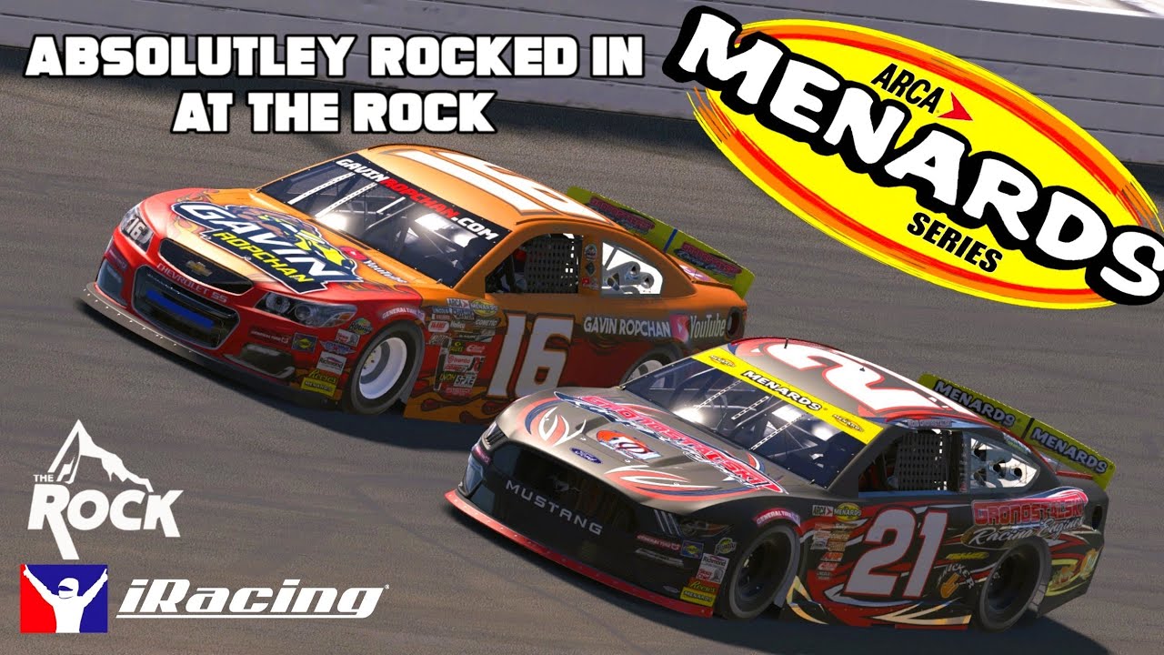 Sliding Around The Rock | IRacing | ARCA at Rockingham