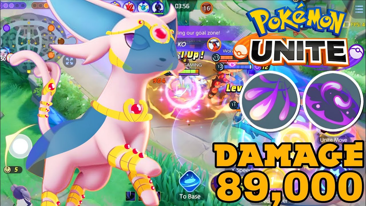 Pokemon Unite S33 ESPEON 14 Kills Legend Solo Queue 89K Damage Random Gameplay Hindi 2026