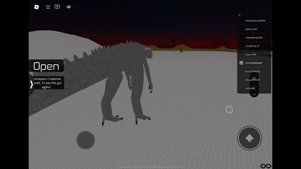 The blood moon monster sandbox Roblox 