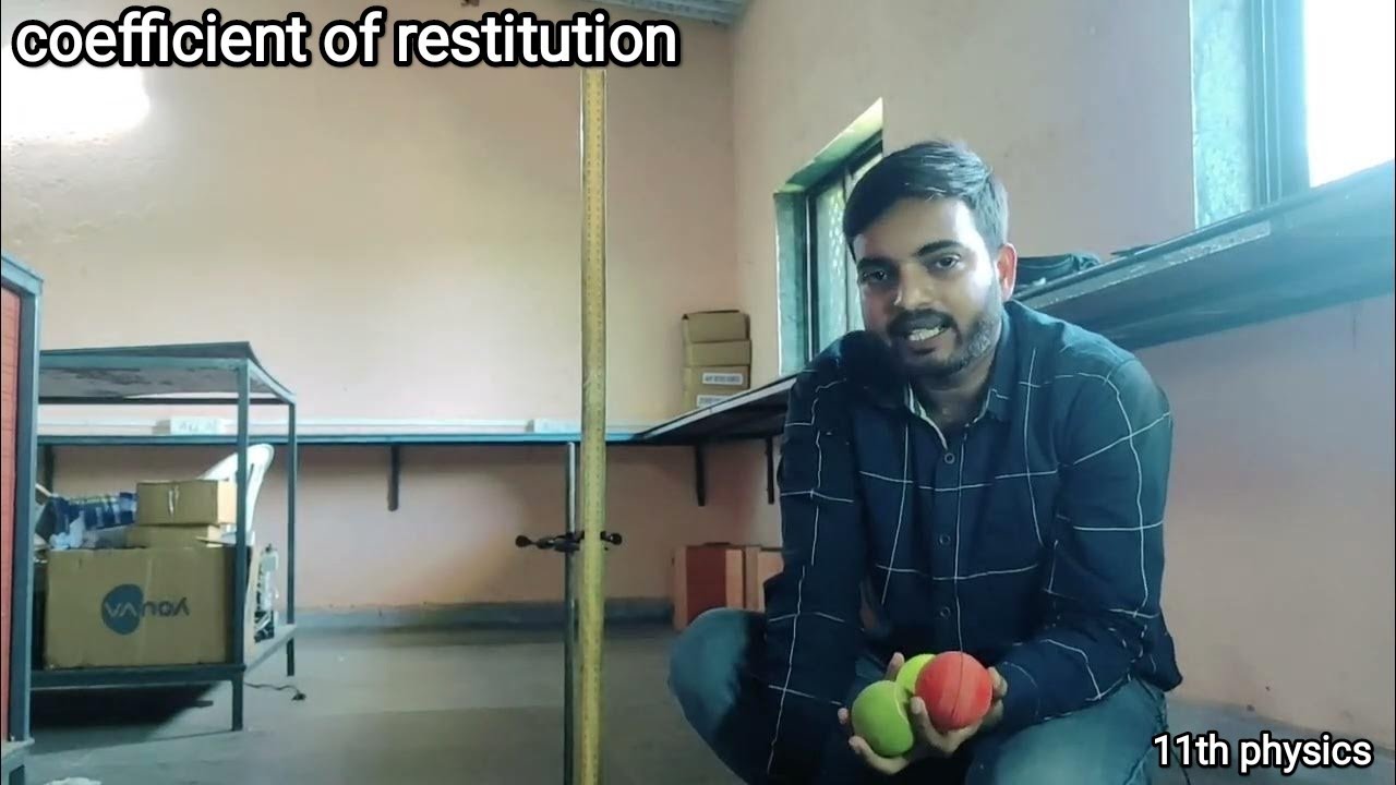 coefficient of restitution || 11th physics practical #11thphysics @a2zpractical991