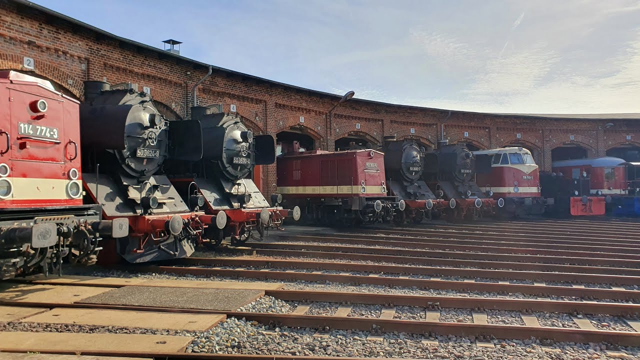 Herbstdampf 2024 am Historischen Lokschuppen in Wittenberge am 12/13.10.2024