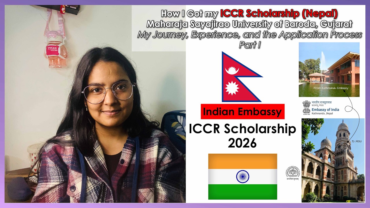 How I Got the ICCR Scholarship (PG) | Nepalese Student Studying in India