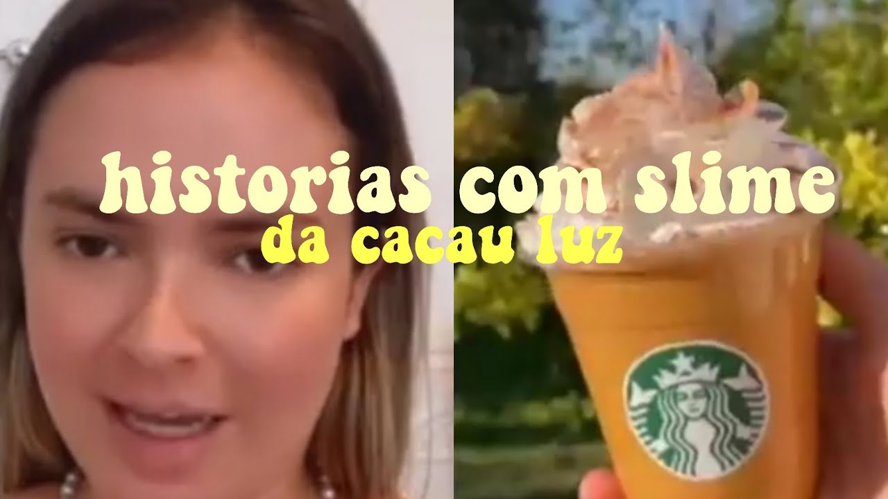 ✨histórias com slime da cacau luz🤩🤩