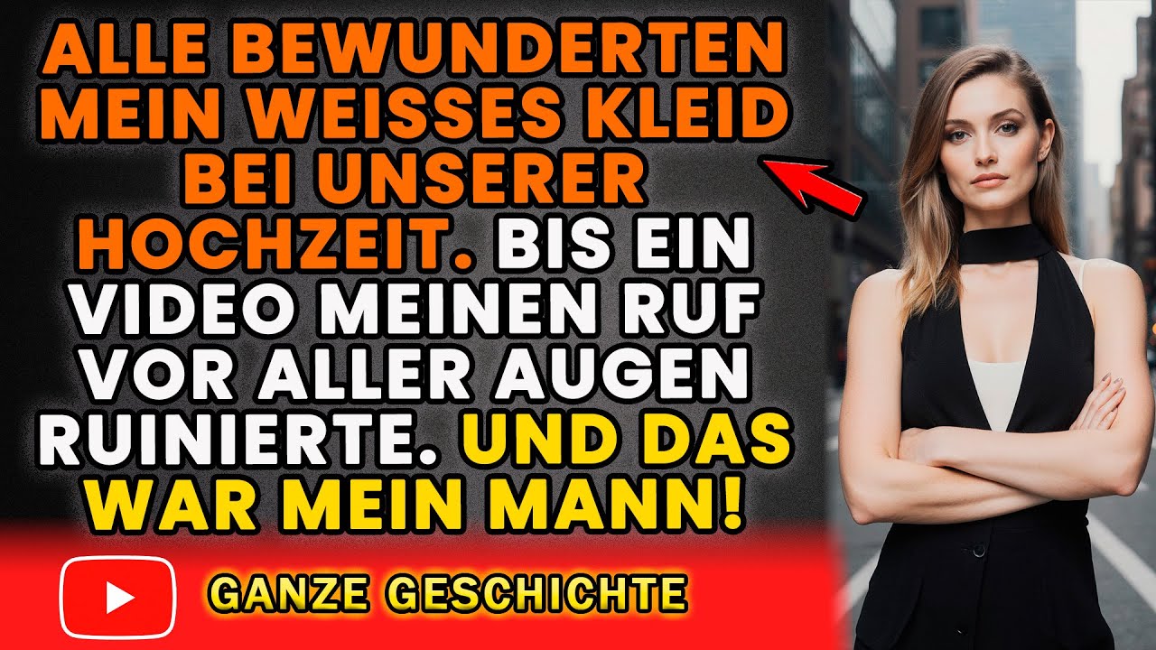 Er zeigte allen Gästen ein Video, in dem ich ihn betrog. Die Hochzeit stand vor dem Aus!
