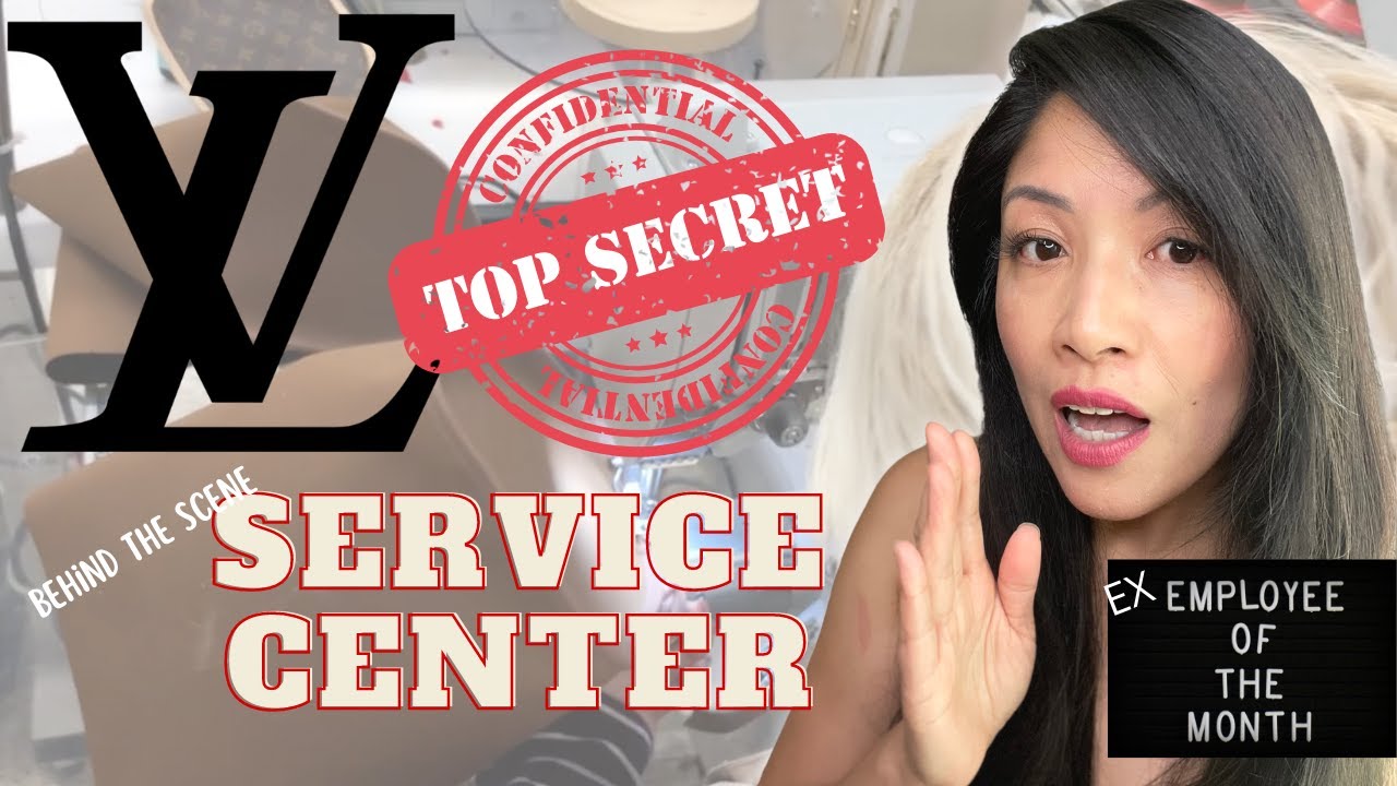 LOUIS VUITTON SERVICE CENTER-BEHIND THE SCENES, SERVICE AND REPAIR, EMPLOYEE ONLY