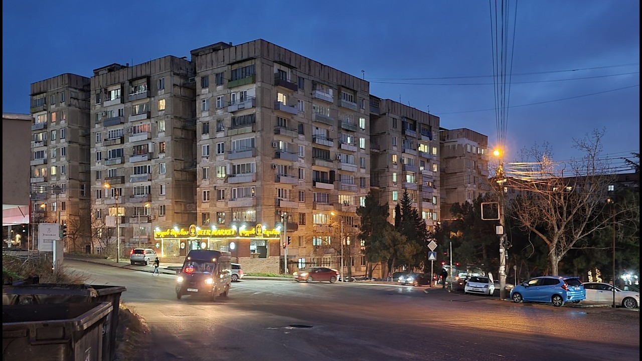 22.02.2026 Tbilisi. Тэмка 3-ий микрорайон
