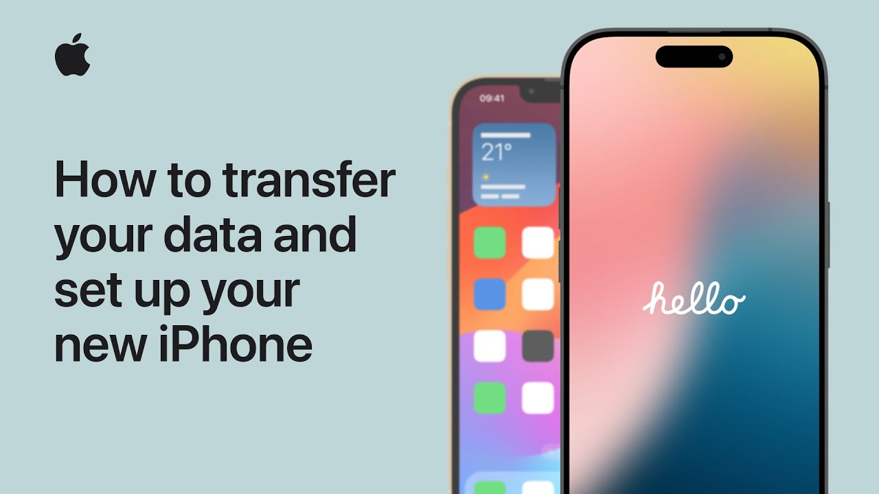 How to transfer your data and set up your new iPhone&nbsp;| Apple Support