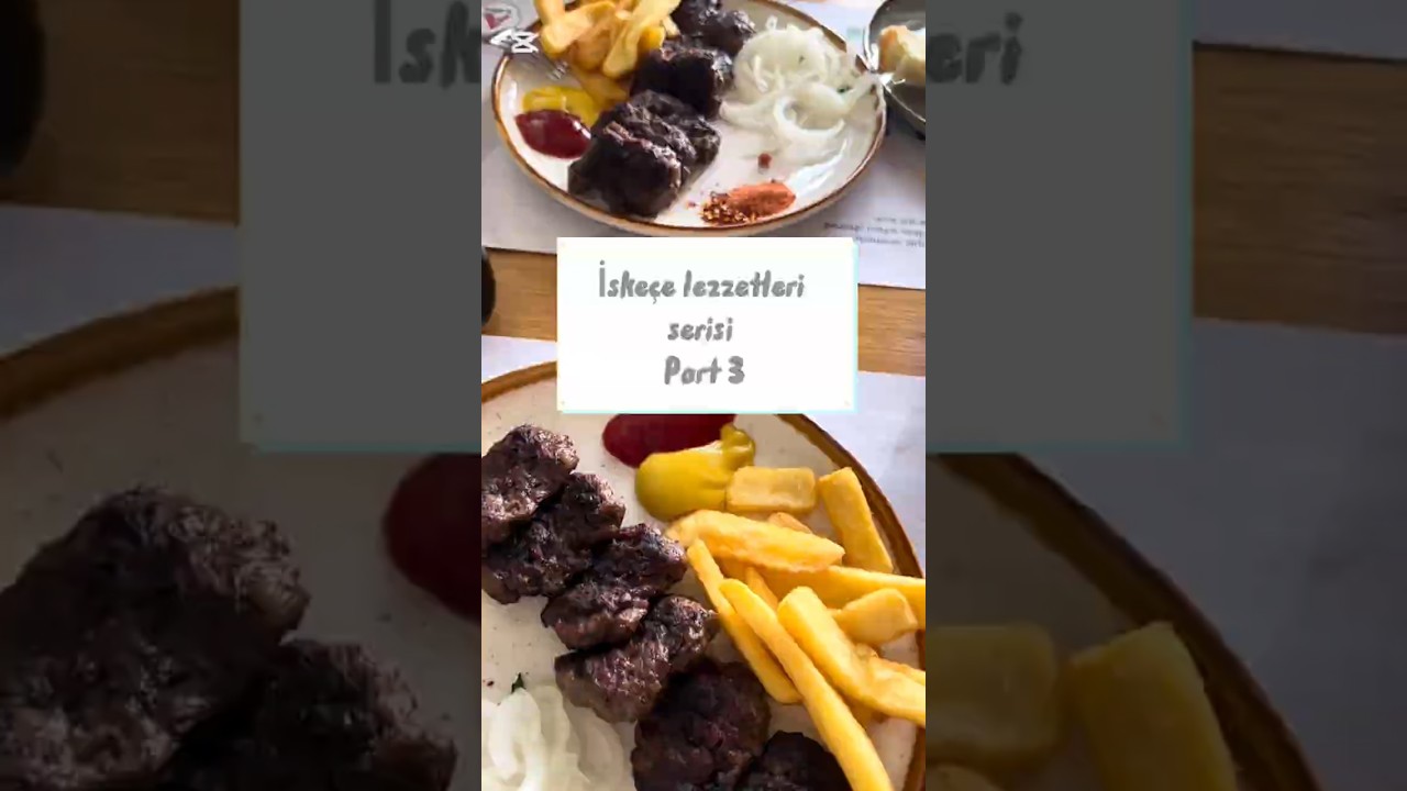 İske&ccedil;e lezzetleri serisi Part 3 🍽️ #travel #vlog #food #dailyvlog #xanthi #iske&ccedil;e
