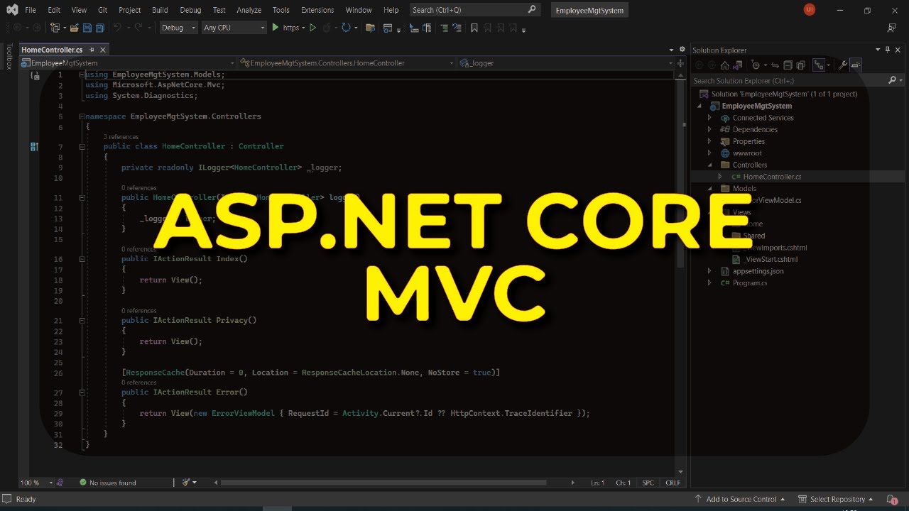 Introduction to Asp.Net Core MVC | Tutorials for Beginners | IAmUmair