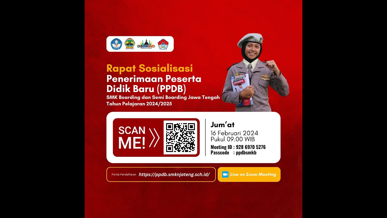 Sosialiasi PPDB SMKN Boarding dan Semi Boarding Jawa Tengah Tahun Pelajaran 2024/2025