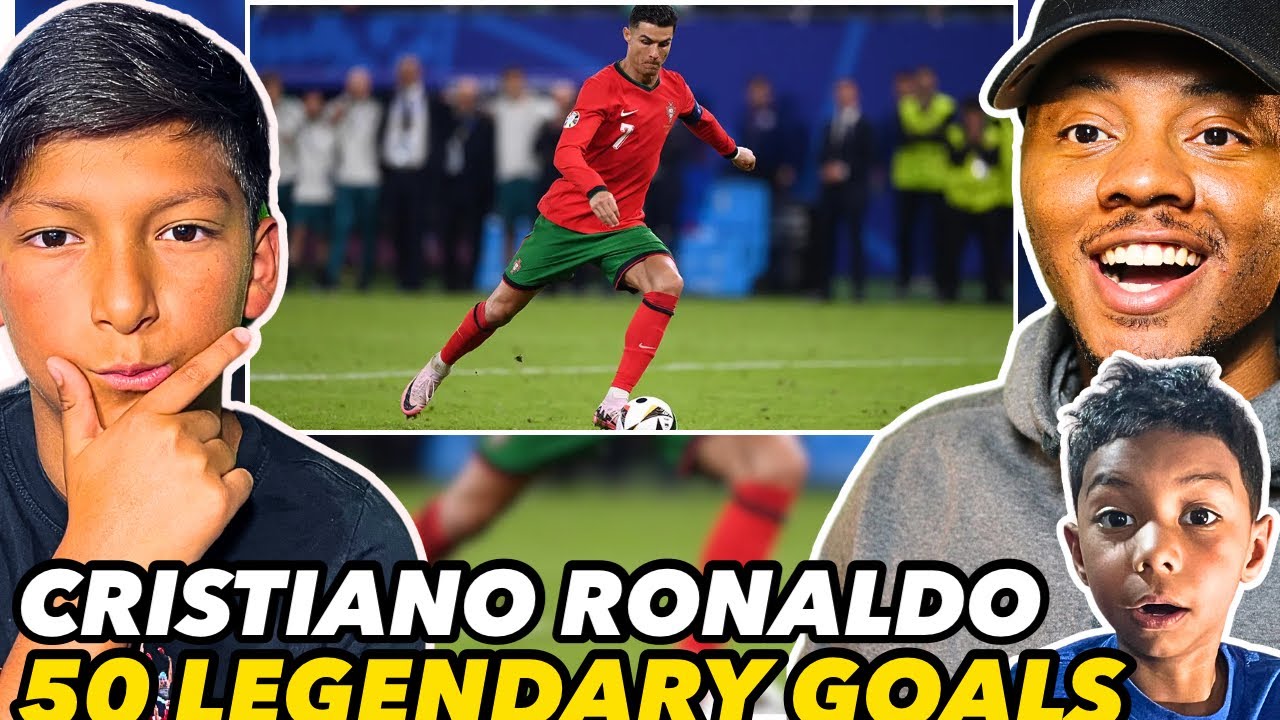 AMERICANS REACTS To Cristiano Ronaldo 50 Legendary Goals Impossible To Forget